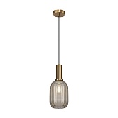 Светильник подвесной Freya Zelma E27 40 Вт 3 кв.м латунь IP20 (FR8013PL-01AM)