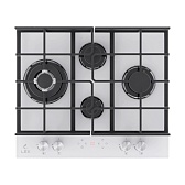 Варочная панель газовая Lex GVG 644 T WH 4 конфорки белая Варочная панель газовая Lex GVG 644 T WH 4 конфорки белая