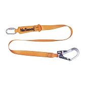 Строп страховочный Delta Plus AN203 лента с амортизатором 2 м оранжевый (AN203200ZD)