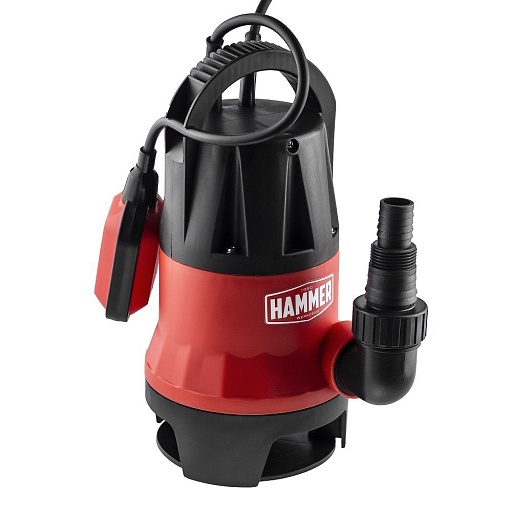 Насос дренажный Hammer NAP550D для грязной воды 166 л/мин (641199) Насос дренажный Hammer NAP550D для грязной воды 166 л/мин (641199)
