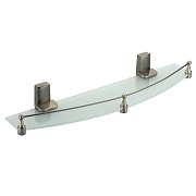 Полка для ванной WasserKraft Exter K-5200 125х500х70 мм стекло/металл бронза (K-5244)