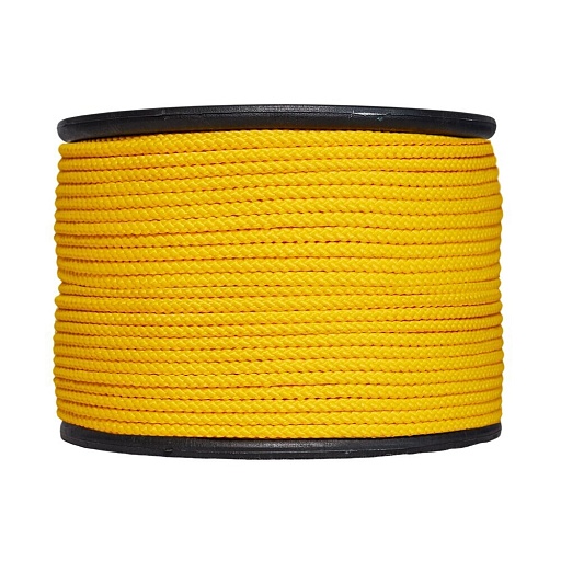 Шнур плетеный полипропиленовый 8 прядей d8 мм 200 м МДС повышенной плотности