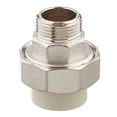 Муфта полипропиленовая FV-Plast разъемная (американка) 25 мм х 3/4 НР(ш) (237025) Муфта полипропиленовая FV-Plast разъемная (американка) 25 мм х 3/4 НР(ш) (237025)