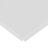 Кассета для подвесного потолка 600х600 мм Албес Tegular Эконом алюминиевая белая матовая (36 шт.)