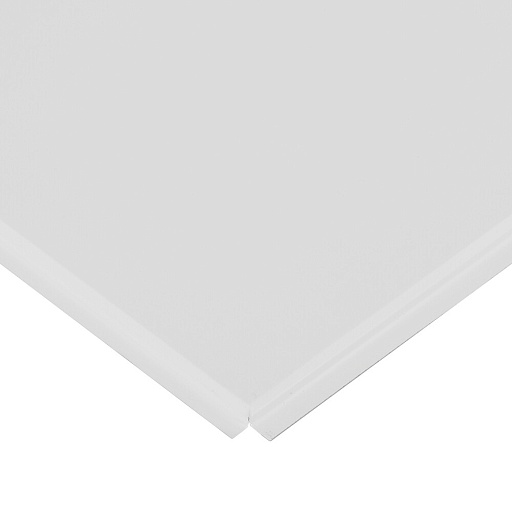 Кассета для подвесного потолка 600х600 мм Албес Tegular Эконом алюминиевая белая матовая (36 шт.)