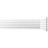 Панель декоративная из экополимера 200х2600х9 мм Bello Deco XPS СП 05/2.6 белая 0,52 кв.м Панель декоративная из экополимера 200х2600х9 мм Bello Deco XPS СП 05/2.6 белая 0,52 кв.м