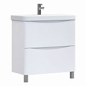 Тумба под раковину Vigo Glem 80 см напольная белая (tn.GLE.9595.80.2Y) Тумба под раковину Vigo Glem 80 см напольная белая (tn.GLE.9595.80.2Y)