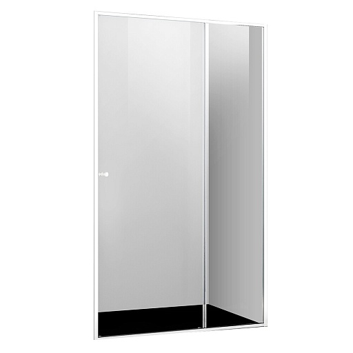 Душевая дверь WasserKraft Rhin 44S стекло прозрачное 120х200 см профиль белый 6 мм раздвижная (44S05)