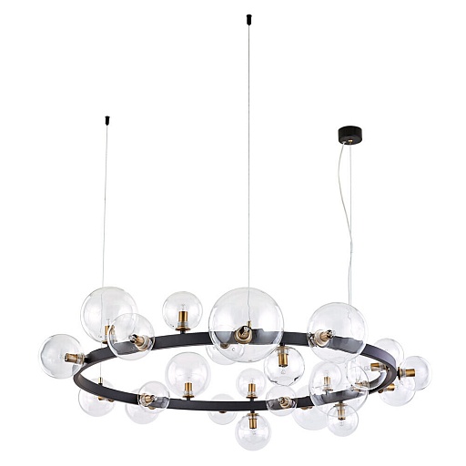 Люстра подвесная Arte Lamp Vincent G9 960 Вт 30 кв.м (A7790SP-24BK)