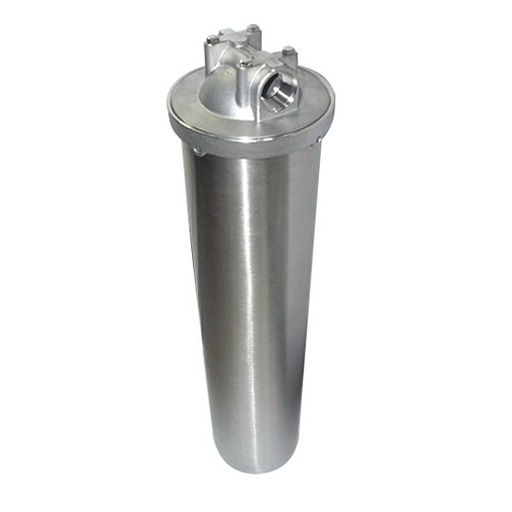 Корпус фильтра Гидротек HSH для горячей и холодной воды нержавеющая сталь 20BB 1 ВР(г) х 1 ВР(г) хром