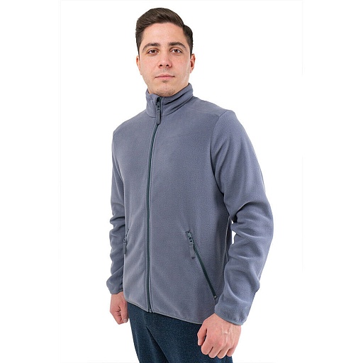 Толстовка на молнии флисовая Joker 52-54 рост 170-176 см серая