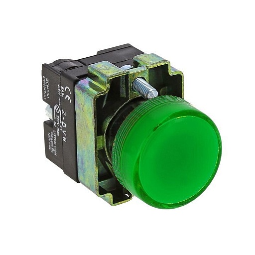 Лампа сигнальная EKF PROxima BV63 24 В IP54 зеленая (xb2-bv63-24)