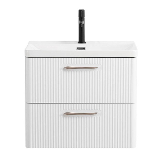 Тумба под раковину BelBagno Due 60 см подвесная белая (DUE-600-2C-SO-BL-P-FH) Тумба под раковину BelBagno Due 60 см подвесная белая (DUE-600-2C-SO-BL-P-FH)