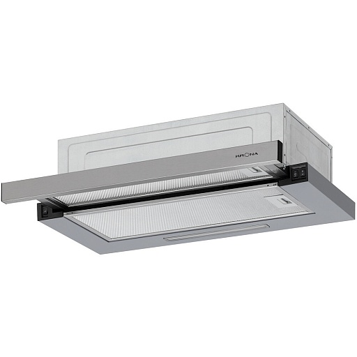 Кухонная вытяжка телескопическая Krona Kerry E 600 Inox PB V2 60 см нержавеющая сталь