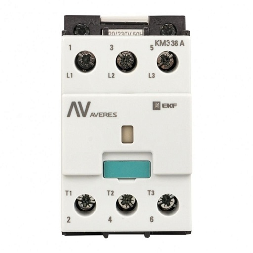Контактор Averes КМЭ (ctr-s-40-00-400-av) 400 В 38 А тип АС 3P малогабаритный Контактор Averes КМЭ (ctr-s-40-00-400-av) 400 В 38 А тип АС 3P малогабаритный