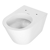Унитаз подвесной Kerama Marazzi Plaza Modern безободковый без сиденья Унитаз подвесной Kerama Marazzi Plaza Modern безободковый без сиденья