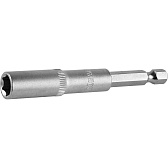 Адаптер для болтов и саморезов Kraftool Nut Driver (26396-08) 8 мм L80 мм магнитный шестигранная головка Адаптер для болтов и саморезов Kraftool Nut Driver (26396-08) 8 мм L80 мм магнитный шестигранная головка
