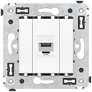 Розетка компьютерная DKC Avanti встраиваемая белая RJ45 (9549964)