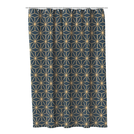 Штора для ванны Fora Мариголд 1800х1800 мм полиэстер синяя (FOR-OL11) Штора для ванны Fora Мариголд 1800х1800 мм полиэстер синяя (FOR-OL11)