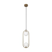 Светильник подвесной Maytoni Ring G9 50 Вт 3 кв.м латунь IP20 (MOD013PL-02BS1)