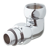Соединитель угловой г/ш 3/4"х1/2" для полотенцесушителя Соединитель угловой г/ш 3/4"х1/2" для полотенцесушителя