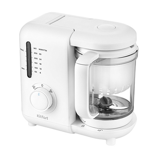 Блендер-пароварка стационарный Kitfort КТ-2320 500 Вт 0,25 л белый