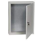 Щит распределительный навесной IEK ЩМП-1 металлический IP31 395х310х220 мм с монтажной панелью Щит распределительный навесной IEK ЩМП-1 металлический IP31 395х310х220 мм с монтажной панелью