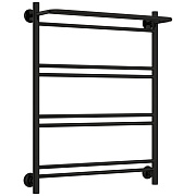 Полотенцесушитель водяной Сунержа ВСП-51П 800х600 мм лесенка с полкой черный