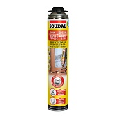 Пена монтажная профессиональная Soudal Gunfoam Yellow Окна-Двери зимняя 750 мл Пена монтажная профессиональная Soudal Gunfoam Yellow Окна-Двери зимняя 750 мл