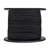 Шнур эластичный резиновый 24 пряди черный d8 мм 100 м МДС Шнур эластичный резиновый 24 пряди черный d8 мм 100 м МДС