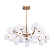 Люстра подвесная Arte Lamp Peacock G9 600 Вт 18 кв.м (A1369SP-15SG) Люстра подвесная Arte Lamp Peacock G9 600 Вт 18 кв.м (A1369SP-15SG)