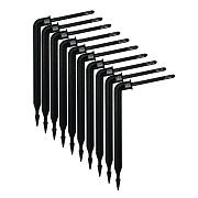 Капельница для микротрубки 3 мм х 5 мм Профитт полиэтиленовая 2,6 л/ч (4822283) Капельница для микротрубки 3 мм х 5 мм Профитт полиэтиленовая 2,6 л/ч (4822283)