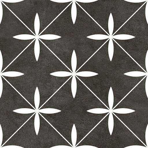 Керамогранит Monopole Stella black 187х187х8 мм (23 шт.=0,805 кв.м)