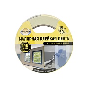 Лента малярная Aviora белая 19 мм 50 м (304-006)