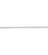 Шнур вязаный полипропиленовый 8 прядей белый d1,5 мм 50 м