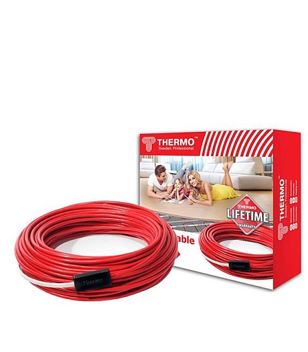 Теплый пол Thermo Thermocable 9-12 кв.м 1250 Вт 62 м