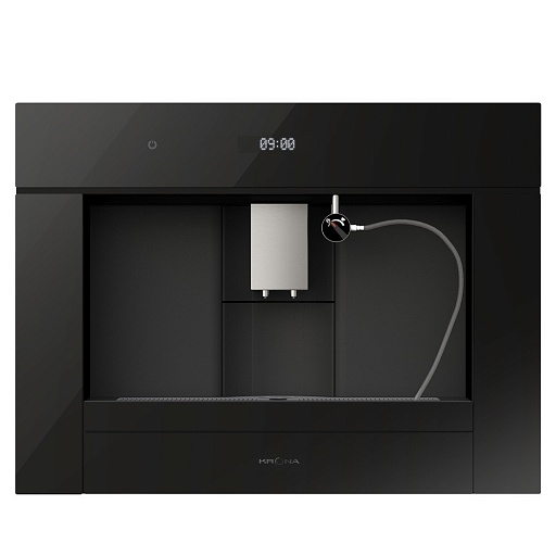 Кофемашина автоматическая встраиваемая Krona Onyx 45H coffee BL/BL черная