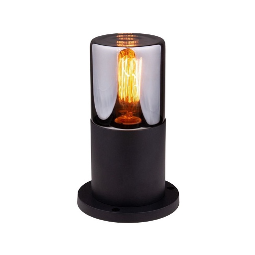 Светильник садово-парковый Elektrostandard Roil черный 250 мм E27 40 Вт IP54 (a055632)