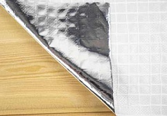 Гидро-пароизоляция Изоспан RF proff отражающая армированная пленка 35 кв. м - фотография 4