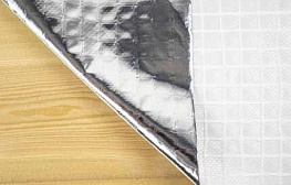 Гидро-пароизоляция Изоспан RF proff отражающая армированная пленка 35 кв. м - фотография 4