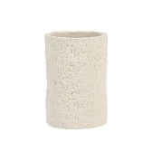 Стакан для ванной Fora Travertine настольный полирезин бежевый (FOR-TVN044)