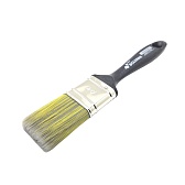 Кисть плоская искусственная щетина пластиковая ручка Boldrini 40х15 мм для эмалей и лаков на алкидной основе Кисть плоская искусственная щетина пластиковая ручка Boldrini 40х15 мм для эмалей и лаков на алкидной основе