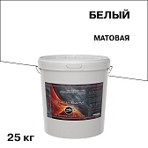 Краска по металлу Огнеза ВД-М огнезащитная белая матовая 25 кг