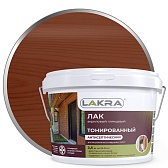 Лак акриловый тонированный Лакра махагон 2,5 кг глянцевый
