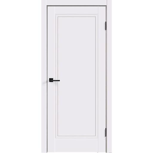 Дверь межкомнатная Ольсен P4 800х2000 мм эмаль белая глухая с замком