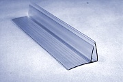 Пристенный профиль для поликарбоната 4-6 мм прозрачный