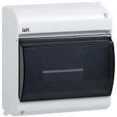 Щит распределительный навесной IEK Krepta 3 КМПн пластиковый IP31 180х188х96 мм прозрачная дверь Щит распределительный навесной IEK Krepta 3 КМПн пластиковый IP31 180х188х96 мм прозрачная дверь