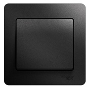 Выключатель Systeme Electric Glossa одноклавишный встраиваемый антрацит (GSL000712) Выключатель Systeme Electric Glossa одноклавишный встраиваемый антрацит (GSL000712)