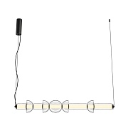 Светильник светодиодный подвесной Maytoni Cosmo 3000К 39 Вт 19,5 кв.м черный IP20 (MOD210PL-L39B3K) Светильник светодиодный подвесной Maytoni Cosmo 3000К 39 Вт 19,5 кв.м черный IP20 (MOD210PL-L39B3K)