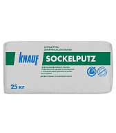 Штукатурка цементная Knauf Зокельпутц цокольная 25 кг Штукатурка цементная Knauf Зокельпутц цокольная 25 кг